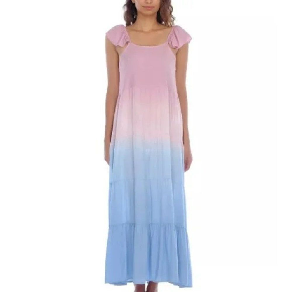 Raviya Mauve Ombré Sleeveless Maxi Dress Size XL NWT